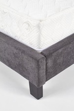 OXFORD bed, color: dark grey