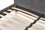 OXFORD bed, color: dark grey
