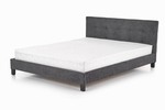 OXFORD bed, color: dark grey