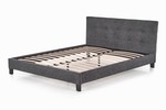 OXFORD bed, color: dark grey