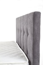 OXFORD bed, color: dark grey