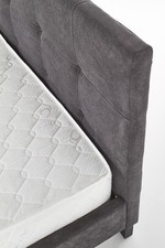 OXFORD bed, color: dark grey
