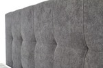 OXFORD bed, color: dark grey