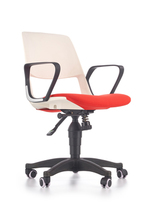 JUMBO o.chair, color: white / red