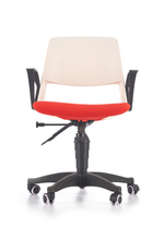 JUMBO o.chair, color: white / red