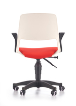 JUMBO o.chair, color: white / red