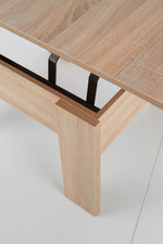SERAFIN lifting c. table, color: sonoma oak
