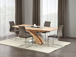 SANDOR extension table color: golden oak