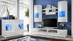 RENO Wall Unit (white/black gloss)