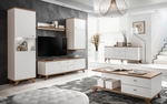 VINIE Wall Unit (white/riviera oak)