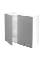 VENTO GC-80/72 top cabinet with drainer, color: light grey