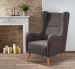 CHESTER leisure chair, color: dark grey