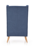 CHESTER leisure chair, color: navy blue