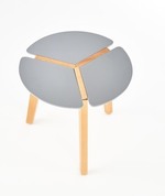 ZETA c. table, color: grey