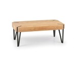 EMILY c.table, color: golden oak / black