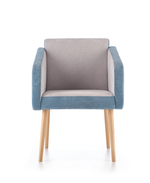 WELL leisure chair, color: turquoise / light grey