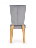 ROIS chair, color: honey oak / grey