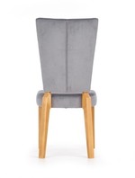 ROIS chair, color: honey oak / grey