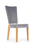 ROIS chair, color: honey oak / grey