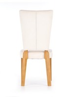 ROIS chair, color: honey oak / cream