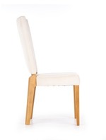 ROIS chair, color: honey oak / cream