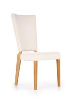 ROIS chair, color: honey oak / cream