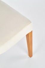 ROIS chair, color: honey oak / cream