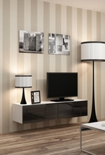 TV Stand VIGO 140 white/black