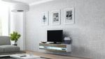 lift door TV Stand VIGO NEW RTV 140 white/latte