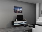 lift door TV Stand VIGO NEW RTV 140 black/white