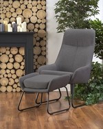 BOLERO l. chair with ottoman