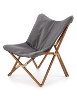 VOLANT folding l. chair, color: grey