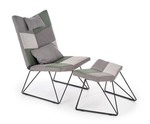 REMIX l. chair with ottoman
