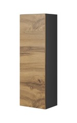 LIVO S-120 hanging cabinet, color: antracite/votan oak