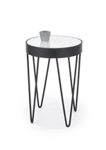 NATURO c. table black / white