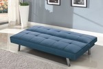 CARLO folding sofa, color: blue