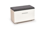 LIMA ST2 shoe cabinet white / sonoma oak