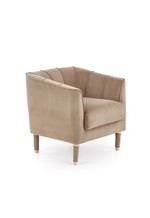 BALTIMORE l. chair, color: dark beige