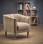 BALTIMORE l. chair, color: dark beige