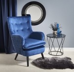 RAVEL l. chair, color: dark blue