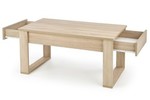 NEA c. table, color: sonoma oak