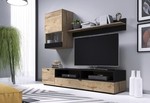 SNAP, wall set color: lefkas oak / black matt