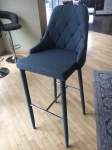 Bāra krēsls Trix H-1  zila/pelēka.