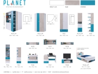 PLANET PL2 L/R STŪRA SKAPIS