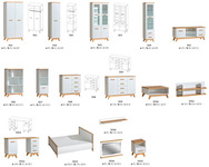 Skandināvu stila spogulis   SCANDIC 14