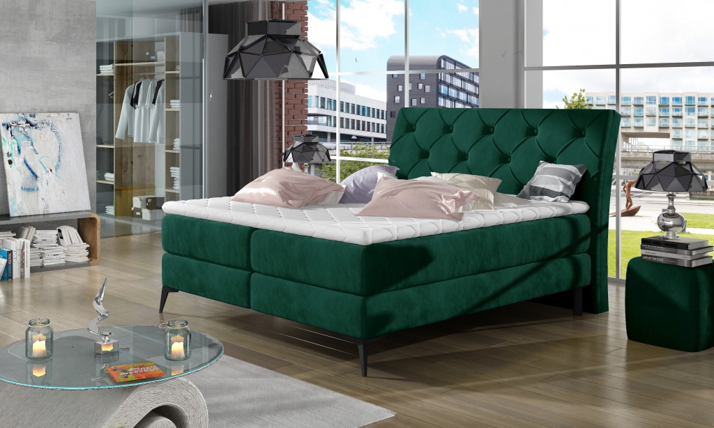 Ochtend Afstotend vrek BOX SPRINGS Bed Boxspring PROMO 160, 4 mēbeles - furniture store