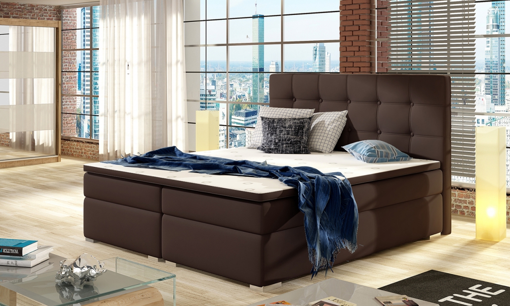 Gulta Brown BOXSPRING 140