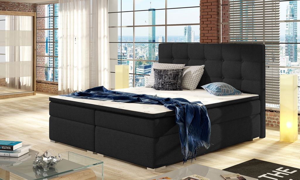 Gulta Brown BOXSPRING 140