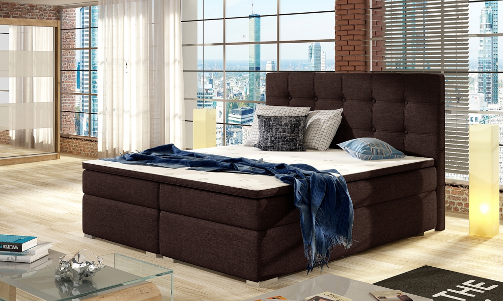 Gulta Brown BOXSPRING 160