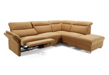 Reno stūra dīvāns viesitabai ar relaks funkciju